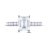 Thumbnail Image 2 of THE LEO Diamond Emerald-Cut Engagement Ring 2-3/8 ct tw 14K White Gold