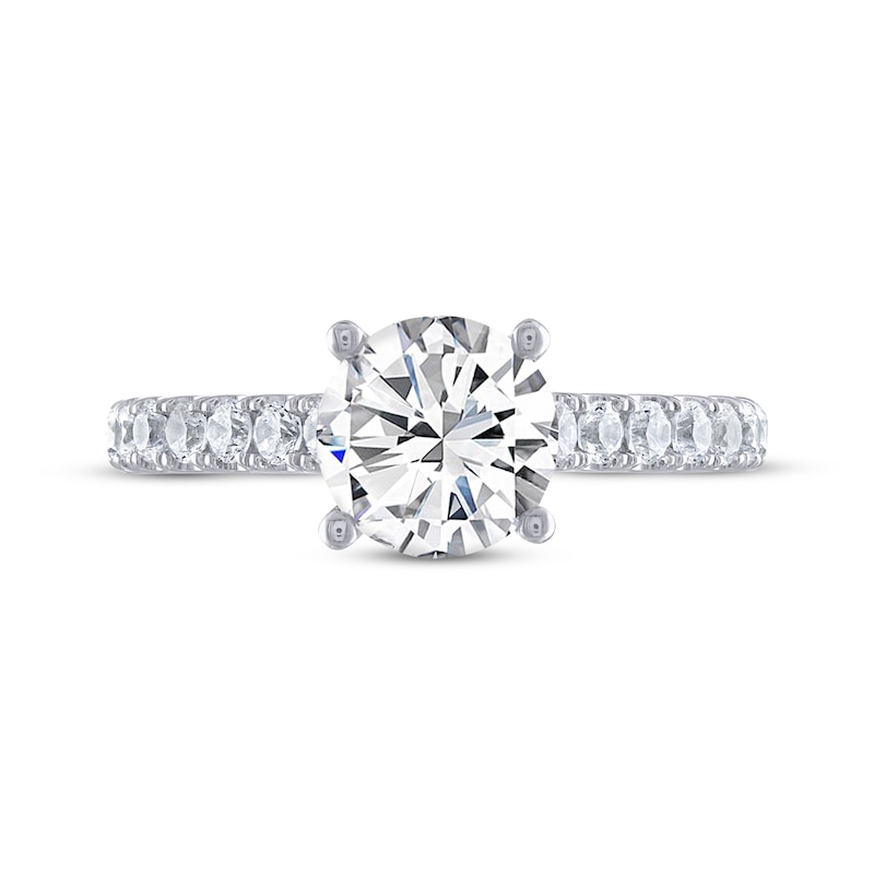 THE LEO Legacy Lab-Created Diamond Engagement Ring 1-7/8 ct tw 14K White Gold