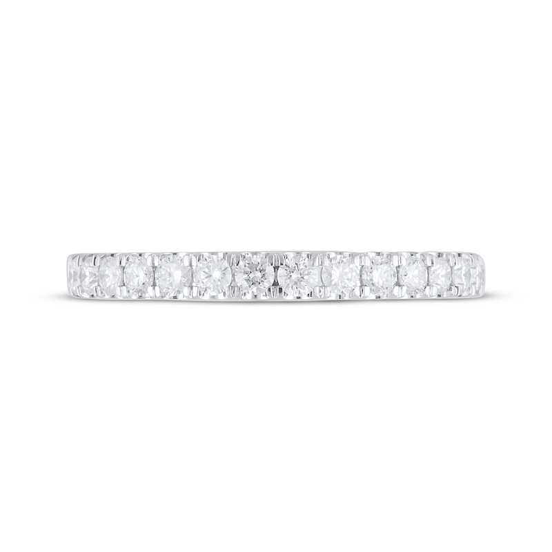 Main Image 3 of Now + Forever Lab-Grown Diamonds Diamond Anniversary Ring 1/2 ct tw 14K White Gold