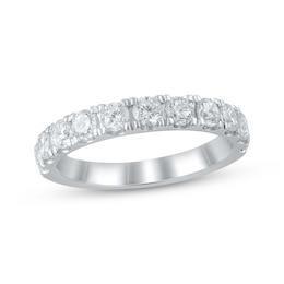 Now + Forever Lab-Grown Diamonds Anniversary Ring 1 ct tw 14K White Gold