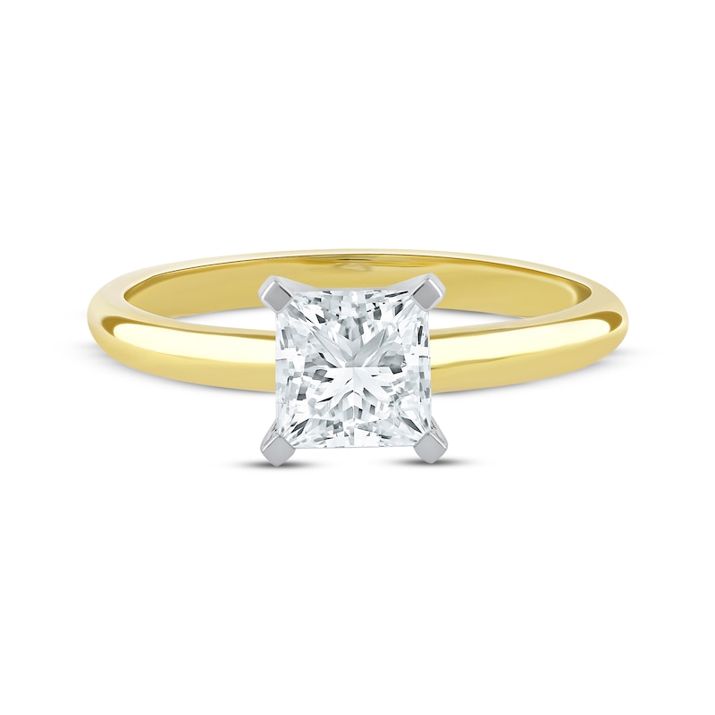 Lab-Created Diamonds by KAY Princess-Cut Solitaire Engagement Ring 1-1/ ...