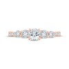 Thumbnail Image 3 of Now + Forever Round-Cut Diamond Five-Stone Engagement Ring 1 ct tw 14K Rose Gold