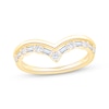 Thumbnail Image 1 of Now + Forever Diamond Chevron Ring 1/3 ct tw 14K Yellow Gold