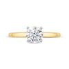 Thumbnail Image 3 of Now + Forever Lab-Grown Diamonds Round-Cut Solitaire Engagement Ring 3/4 ct tw 14K Yellow Gold (F/SI2)