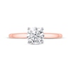 Thumbnail Image 3 of Now + Forever Lab-Grown Diamonds Round-Cut Solitaire Engagement Ring 3/4 ct tw 14K Rose Gold (F/SI2)