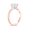 Thumbnail Image 2 of Now + Forever Lab-Grown Diamonds Pear-Shaped Solitaire Engagement Ring 1 ct tw 14K Rose Gold (F/SI2) (F/SI2)