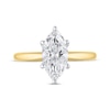 Thumbnail Image 3 of Now + Forever Lab-Grown Diamonds Marquise-Cut Solitaire Engagement Ring 2 ct tw 14K Yellow Gold (F/SI2) (F/SI2)