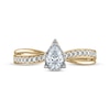 Thumbnail Image 3 of Now + Forever Pear-Shaped Diamond Engagement Ring 1/2 ct tw 14K Yellow Gold