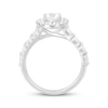 Thumbnail Image 3 of Now + Forever Round-Cut Diamond Halo Engagement Ring 1-1/4 ct tw 14K White Gold