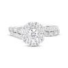 Thumbnail Image 4 of Now + Forever Round-Cut Diamond Halo Engagement Ring 1-1/4 ct tw 14K White Gold