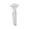 Thumbnail Image 2 of Now + Forever Emerald-Cut Diamond Engagement Ring 1-1/3 ct tw 14K White Gold
