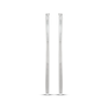 Thumbnail Image 2 of Square Tube Hoop Earrings Sterling Silver 54mm