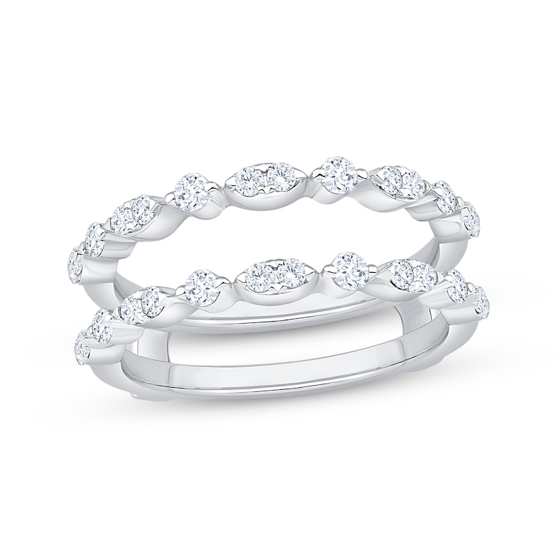 Main Image 1 of Now + Forever Diamond Enhancer Ring 1/2 ct tw 14K White Gold