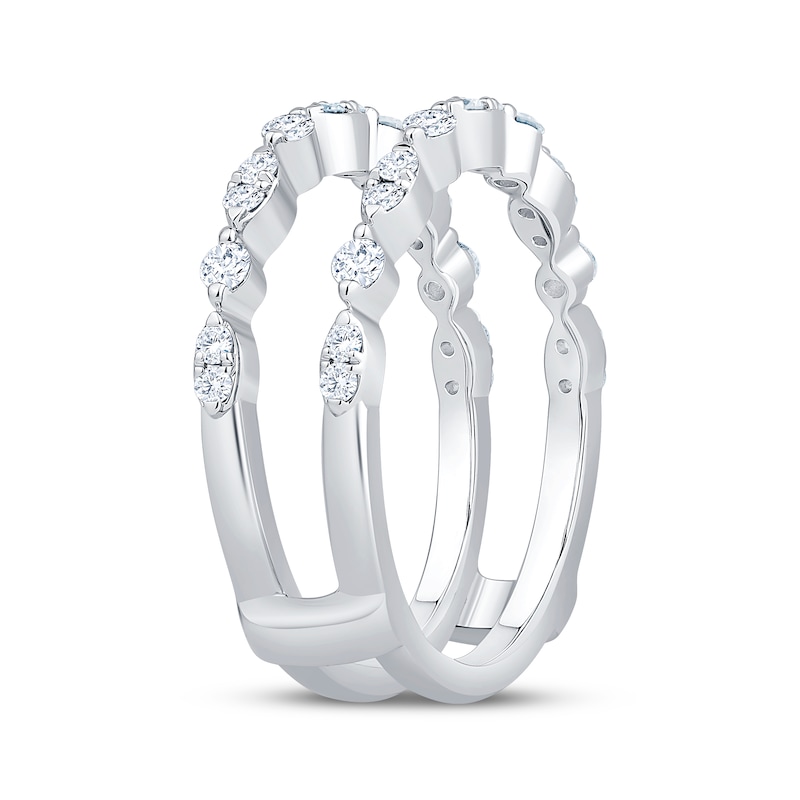 Main Image 2 of Now + Forever Diamond Enhancer Ring 1/2 ct tw 14K White Gold