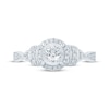 Thumbnail Image 3 of Now + Forever Round-Cut Diamond Vintage-Inspired Engagement Ring 1/2 ct tw 10K White Gold