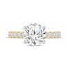 Thumbnail Image 3 of Now + Forever Lab-Grown Diamonds Round-Cut Engagement Ring 3-1/2 ct tw 14K Yellow Gold