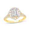 Thumbnail Image 1 of Now + Forever Lab-Grown Diamonds Emerald-Cut Engagement Ring 2-3/4 ct tw 14K Yellow Gold