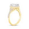 Thumbnail Image 1 of Lab-Created Diamonds by KAY Emerald-Cut Engagement Ring 2-3/4 ct tw 14K Yellow Gold
