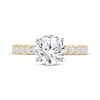 Thumbnail Image 3 of Now + Forever Lab-Grown Diamonds Round-Cut Engagement Ring 2-1/2 ct tw 14K Yellow Gold