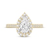 Thumbnail Image 3 of Now + Forever Lab-Grown Diamonds Pear-Shaped Engagement Ring 1-1/2 ct tw 14K Yellow Gold