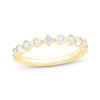 Thumbnail Image 1 of Now + Forever Diamond Bezel-Set Anniversary Ring 1/2 ct tw 14K Yellow Gold