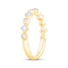 Thumbnail Image 2 of Now + Forever Diamond Bezel-Set Anniversary Ring 1/2 ct tw 14K Yellow Gold