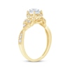 Thumbnail Image 2 of Now + Forever Round-Cut Diamond Vintage-Inspired Engagement Ring 1/2 ct tw 10K Yellow Gold