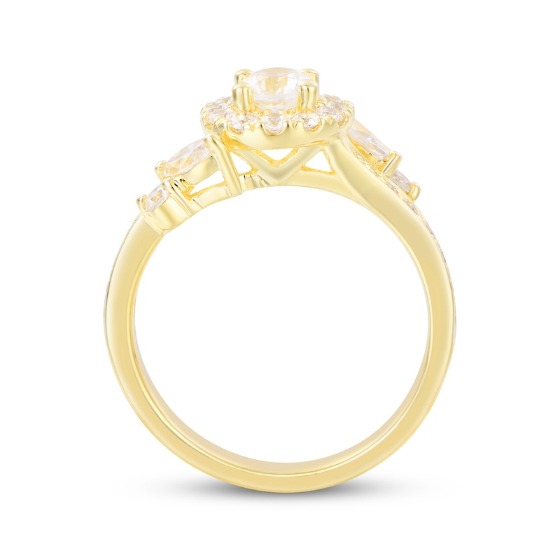Main Image 3 of Now + Forever Round-Cut Diamond Engagement Ring 1-1/4 ct tw 14K Yellow Gold