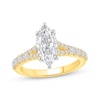 Thumbnail Image 0 of Lab-Created Diamonds by KAY Marquise-Cut Engagement Ring 2 ct tw 14K Yellow Gold