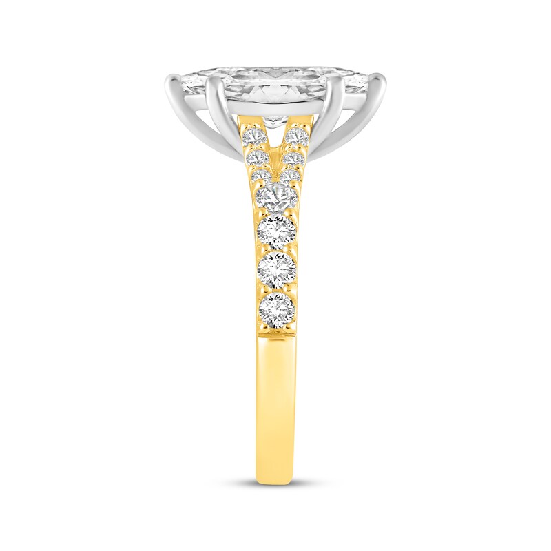 Lab-Created Diamonds by KAY Marquise-Cut Engagement Ring 2 ct tw 14K Yellow Gold