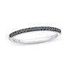Thumbnail Image 1 of Now + Forever Black Diamond Anniversary Ring 1/8 ct tw 14K White Gold