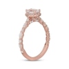 Thumbnail Image 1 of Neil Lane Premiere Oval-Cut Diamond Halo Engagement Ring 1-1/2 ct tw 14K Rose Gold