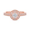 Thumbnail Image 3 of Now + Forever Round-Cut Diamond Vintage-Style Engagement Ring 1/2 ct tw 14K Rose Gold