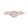 Thumbnail Image 3 of Now + Forever Round-Cut Diamond Engagement Ring 3/4 ct tw 14K Rose Gold