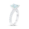 Thumbnail Image 1 of THE LEO First Light Diamond Princess-Cut Engagement Ring 3-1/2 ct tw 14K White Gold