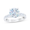 Thumbnail Image 1 of THE LEO First Light Diamond Round-Cut Engagement Ring 3-1/2 ct tw 14K White Gold