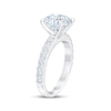 Thumbnail Image 1 of THE LEO First Light Diamond Round-Cut Engagement Ring 3-1/2 ct tw 14K White Gold