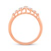 Thumbnail Image 3 of Now + Forever Lab-Grown Diamonds Marquise-Cut Seven-Stone Anniversary Ring 1 ct tw 14K Rose Gold