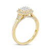 Thumbnail Image 2 of Now + Forever Round-Cut Diamond Halo Engagement Ring 3/4 ct tw 14K Yellow Gold