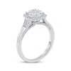 Thumbnail Image 2 of Now + Forever Round-Cut Diamond Halo Engagement Ring 3/4 ct tw 14K White Gold