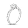 Thumbnail Image 2 of Now + Forever Round-Cut Diamond Halo Engagement Ring 1/2 ct tw 10K White Gold