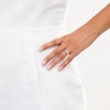 Thumbnail Image 3 of Now + Forever Round-Cut Diamond Halo Engagement Ring 1/2 ct tw 10K White Gold