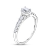 Thumbnail Image 2 of Now + Forever Emerald-Cut Diamond Engagement Ring 1/2 ct tw 10K White Gold