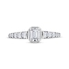 Thumbnail Image 3 of Now + Forever Emerald-Cut Diamond Engagement Ring 1/2 ct tw 10K White Gold
