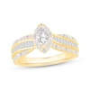 Thumbnail Image 1 of Now + Forever Marquise-Cut Diamond Engagement Ring 7/8 ct tw 10K Yellow Gold