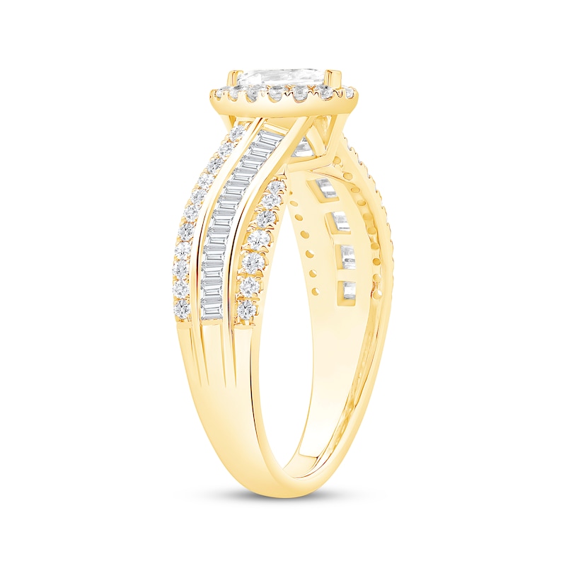 Main Image 2 of Now + Forever Marquise-Cut Diamond Engagement Ring 7/8 ct tw 10K Yellow Gold