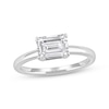 Thumbnail Image 1 of Now + Forever Lab-Grown Diamonds Emerald-Cut Solitaire Engagement Ring 1-1/2 ct tw 14K White Gold (F/SI2)