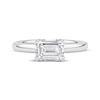 Thumbnail Image 3 of Now + Forever Lab-Grown Diamonds Emerald-Cut Solitaire Engagement Ring 1-1/2 ct tw 14K White Gold (F/SI2)