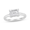 Thumbnail Image 1 of Now + Forever Lab-Grown Diamonds Emerald-Cut Solitaire Engagement Ring 2 ct tw 14K White Gold (F/SI2)