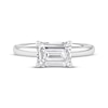 Thumbnail Image 3 of Now + Forever Lab-Grown Diamonds Emerald-Cut Solitaire Engagement Ring 2 ct tw 14K White Gold (F/SI2)